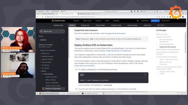 How to deploy Grafana on Kubernetes (Grafana Office Hours #13) смотреть онлайн