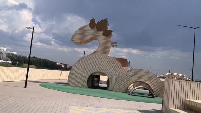 Обзор новой набережной и путешествие до нее, Екатеринбург лето 2020 смотреть онлайн