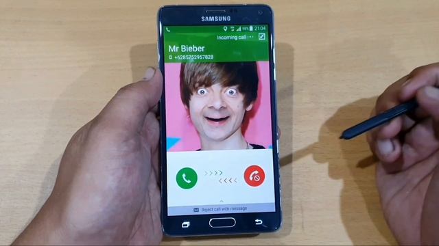Samsung Note 4 Incoming Call Over The Horizon