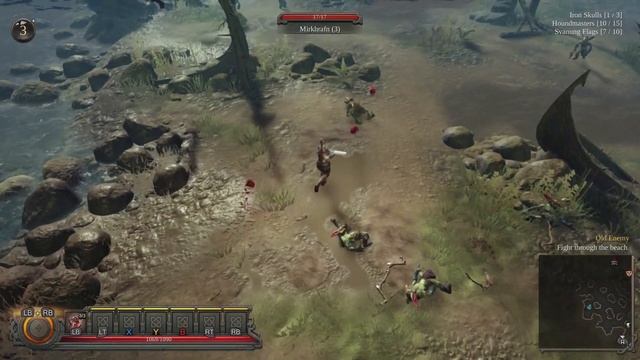 Vikings: Wolves of Midgard 100% Walkthrough (All Objectives and Artifacts) #3 Old Enemy смотреть онлайн