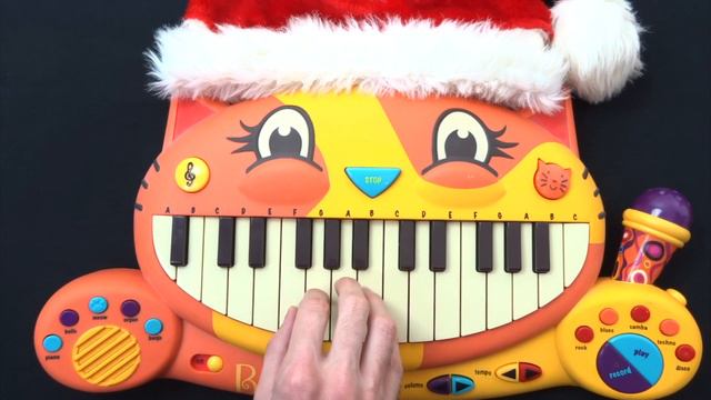 HOW TO PLAY JINGLE BELLS ON A CAT PIANO смотреть онлайн