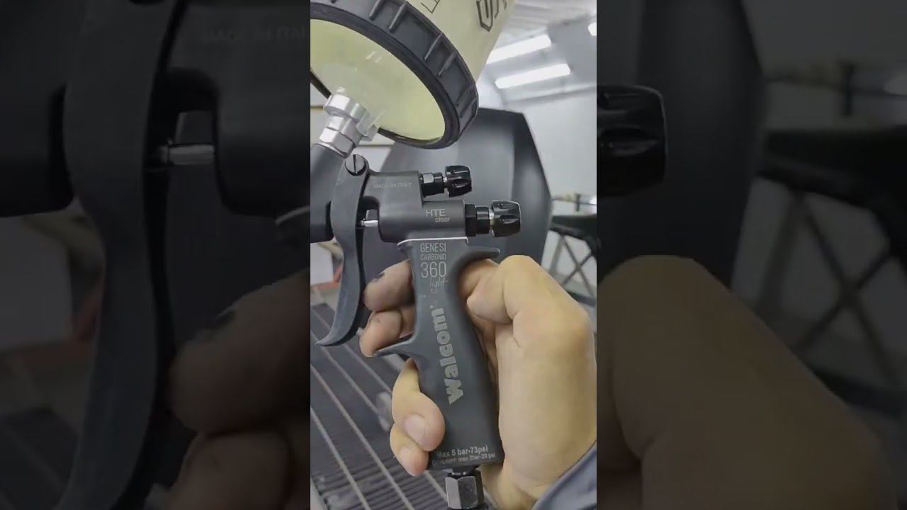 Покраска в два ствола #малярныеработы #sagola #sata5500 #iwata #walcom #антонмаляр смотреть онлайн