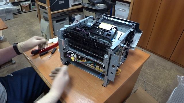 #78 Canon i-SENSYS LBP 6310 замена термопленки | Как снять термоузел | РАЗБОРКА | Мажет при печати смотреть онлайн