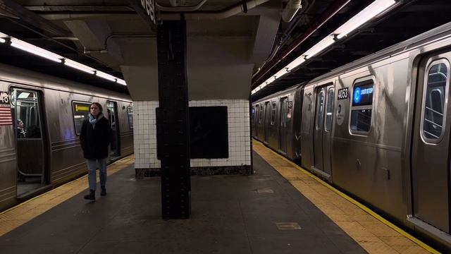 NYCT Subway: R211T (C) Train at 125th Street, 145th Street, and 168th Street - Washington Heights смотреть онлайн