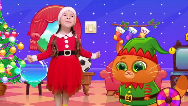 Сборник мультиков про Новый Год | Настя и котик Bubbu отмечают праздник смотреть онлайн