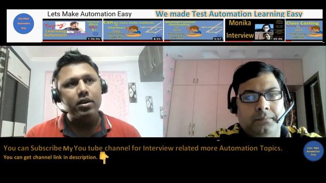 Automation Testing - Java Mock Interview (2.5 Years Automation Experience) | Pradeep Nailwal смотреть онлайн