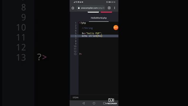 PHP 5 : String смотреть онлайн
