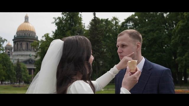 Свадьба в Шатре Летнего дворца | Свадьба в Петергофе | Михаил и Дина 23.06.2022 смотреть онлайн