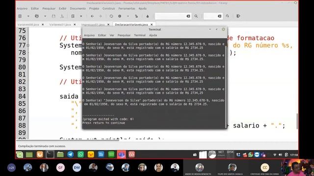 Aula LP 004 - Variáveis - Parte 02 смотреть онлайн
