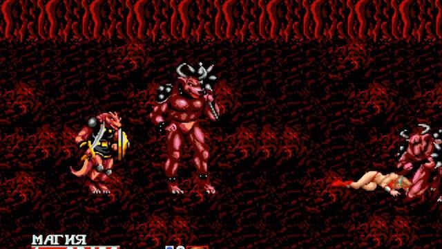 Прохождение игры Golden Axe 2 с читами за Амазонку Тайрис смотреть онлайн