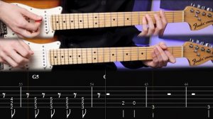 The Beatles - Help! (Guitar lesson with TAB)