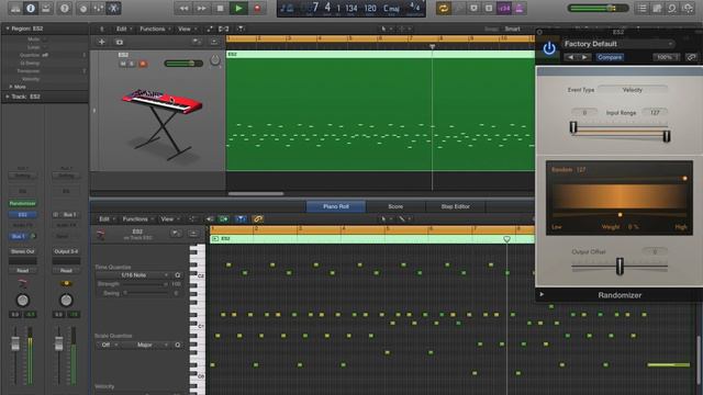 Logic Pro X - Video Tutorial 42 - Randomizer MIDI FX Plug-in смотреть онлайн
