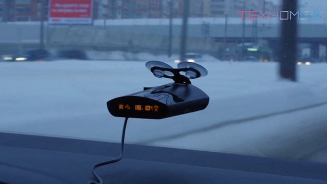 Радар-детектор Digma SafeDrive T-800 GPS. Пример оповещений
