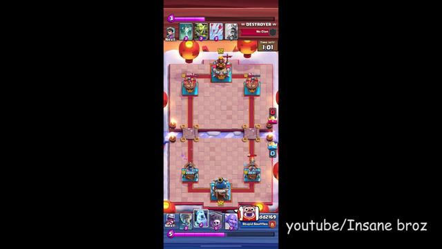 INSANE 20HP OVERTIME WIN | Booster Bowler deck | Clash Royale смотреть онлайн