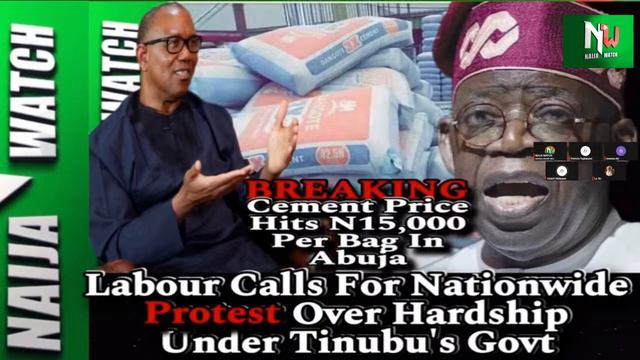 (16-2-24) BREAKING| Cement Price Hits N15,000 In Abuja| NLC Declares Nationwide Strike Over Hardshi смотреть онлайн