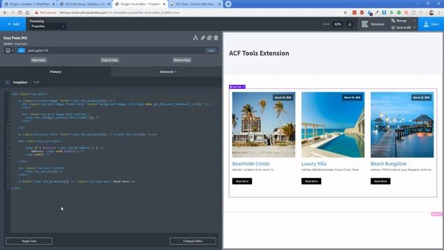 ACF Tools Extension with Oxygen - Easily Generate Code for ACF Fields смотреть онлайн