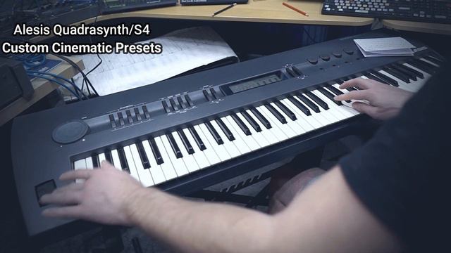Alesis Quadrasynth/S4 - Custom Cinematic Sounds смотреть онлайн