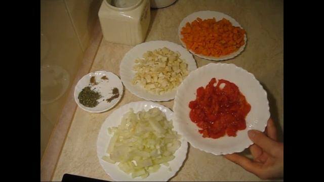 Домашний ужин для всей семьи 