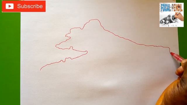 How to draw map of Kyrgyzstan смотреть онлайн