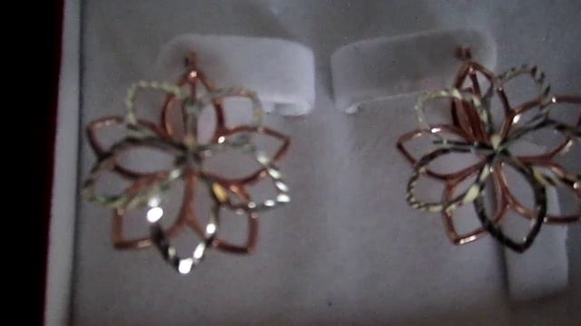 Серьги в позолоте с алмазкой смотреть онлайн