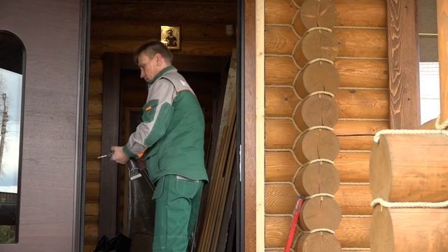 Установка двери с терморазрывом в Подмосковье смотреть онлайн