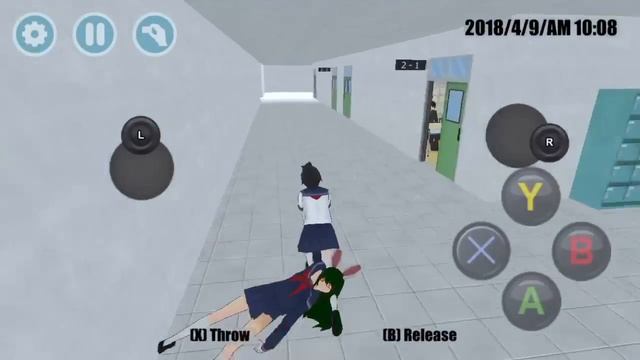Смываем людей в унитаз??/High School Simulator 2018 смотреть онлайн