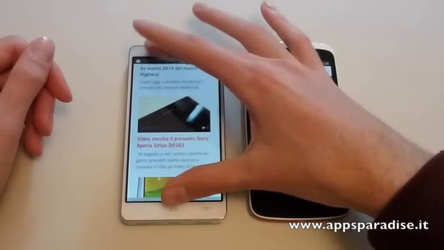 Confronto HTC Desire 500 vs LG Optimus L9 II (2) ita by AppsParadise смотреть онлайн