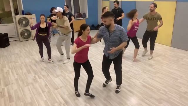 SALSA CUBANA (CASINO) Advanced. Yoanis Meneses & Olga Samoilova смотреть онлайн