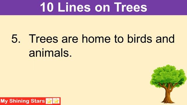 10 lines on Tree in English|10 Lines On Importance Of Trees|Few lines about tree|Short Essay on Tre смотреть онлайн