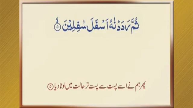 Irfan ul Quran, Sura at-Tin (95) by Shaykh ul Islam Dr Muhammad Tahir ul Qadri смотреть онлайн