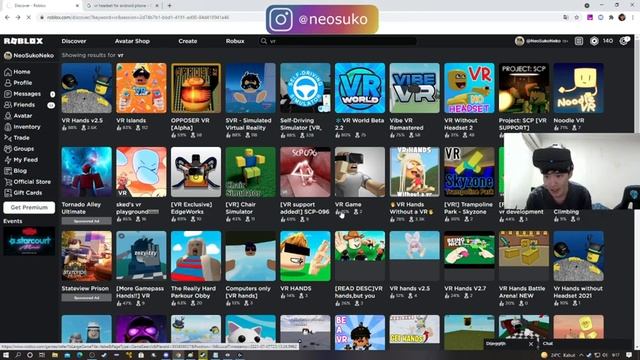 TUTORIAL CARA MAIN VR ROBLOX !!! - ROBLOX VR INDONESIA #7 смотреть онлайн