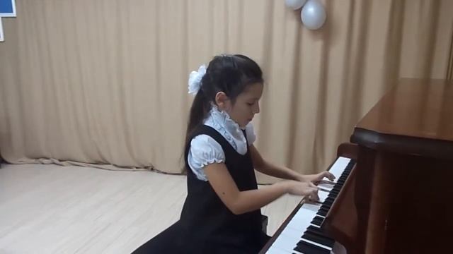 НДШИ 2014 Набок Анастасия Э.Григ "Утро" смотреть онлайн