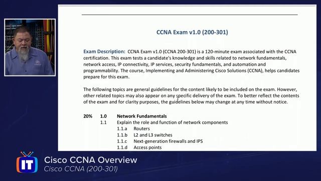1-Overview - Networking Fundamentals - Cisco CCNA (200-301) смотреть онлайн