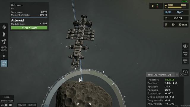 Celestial Command Добыча ресурсов и стыковка со станцией