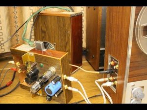 Магнитофоны   ламповый усилитель воспроизведения.