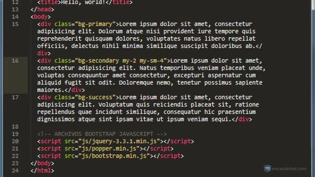 Curso de Bootstrap 4 - #35 Trabajando con márgenes Responsives ✅ смотреть онлайн