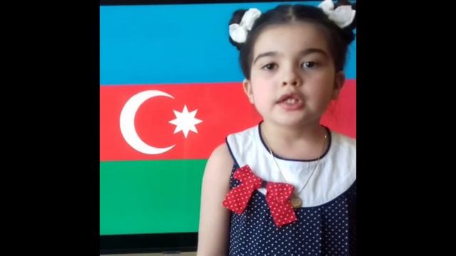 Стихотворение Мины Рашида «Родной язык» в исполнении Даниз Мирзаевой смотреть онлайн