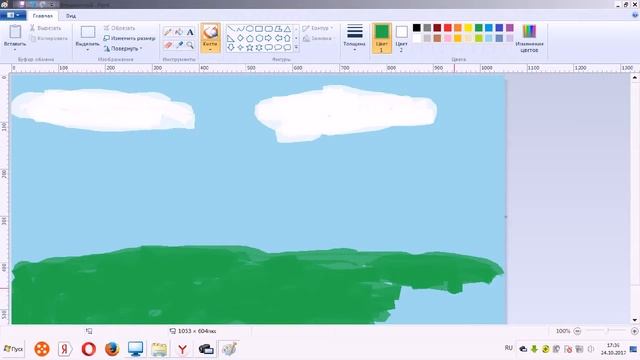 Рисуем в паинт (когда нечего делать :D ) смотреть онлайн