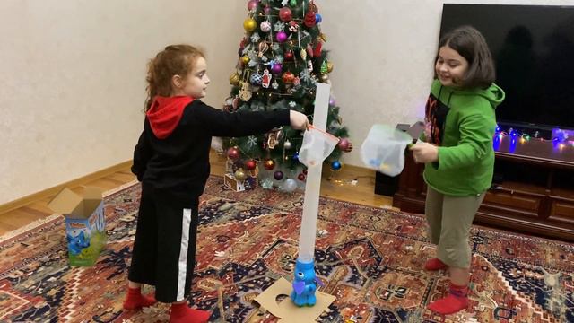 Распаковка игры «Elefun” от “Hasbro”