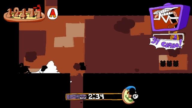 Обзор Pizza Tower. Скорость. Музыка. Пицца