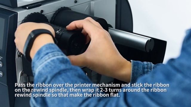 [How to] Load the Ribbon & Media for HPRT Industrial Barcode Printer - Bingo/Bravo/Bravo-L смотреть онлайн