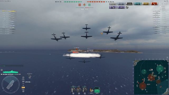 Что бывает если вкачать всё в пмк у graf zeppelin смотреть онлайн