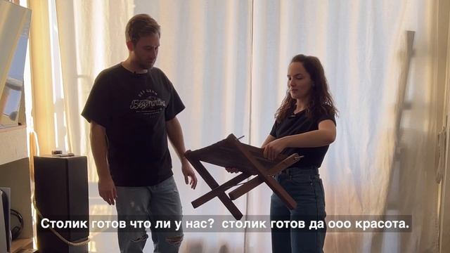 В России делают такую классную мебель! Собираем дачный комплект смотреть онлайн
