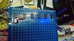 индикатор уровня LM324. 24 led. VU-meter