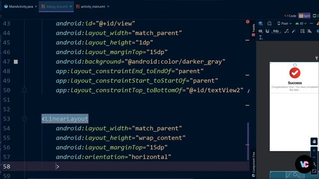 How to Create Custom Dialog Box in Android Studio | Viral Coder смотреть онлайн