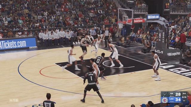 (PS5) NBA 2K23 Gameplay - Is Paul George The Best Scorer In LA [4K60FPS] смотреть онлайн