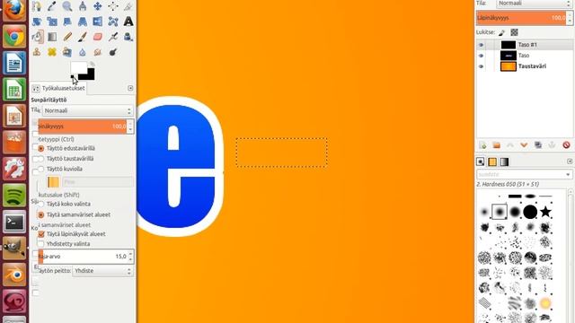 Gimp 2.8 - How To Make A Youtube Template 2013