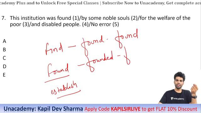 200 Common Error Detection Questions |Day 1| SBI Clerk 2021| | Unacademy Bank Pro|Kapil Dev Sharma смотреть онлайн