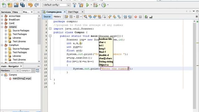 Java tutorial Average of any numbers смотреть онлайн