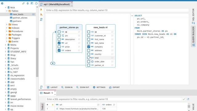 How to use Visual Query Builder to create complex queries in CloudBeaver смотреть онлайн